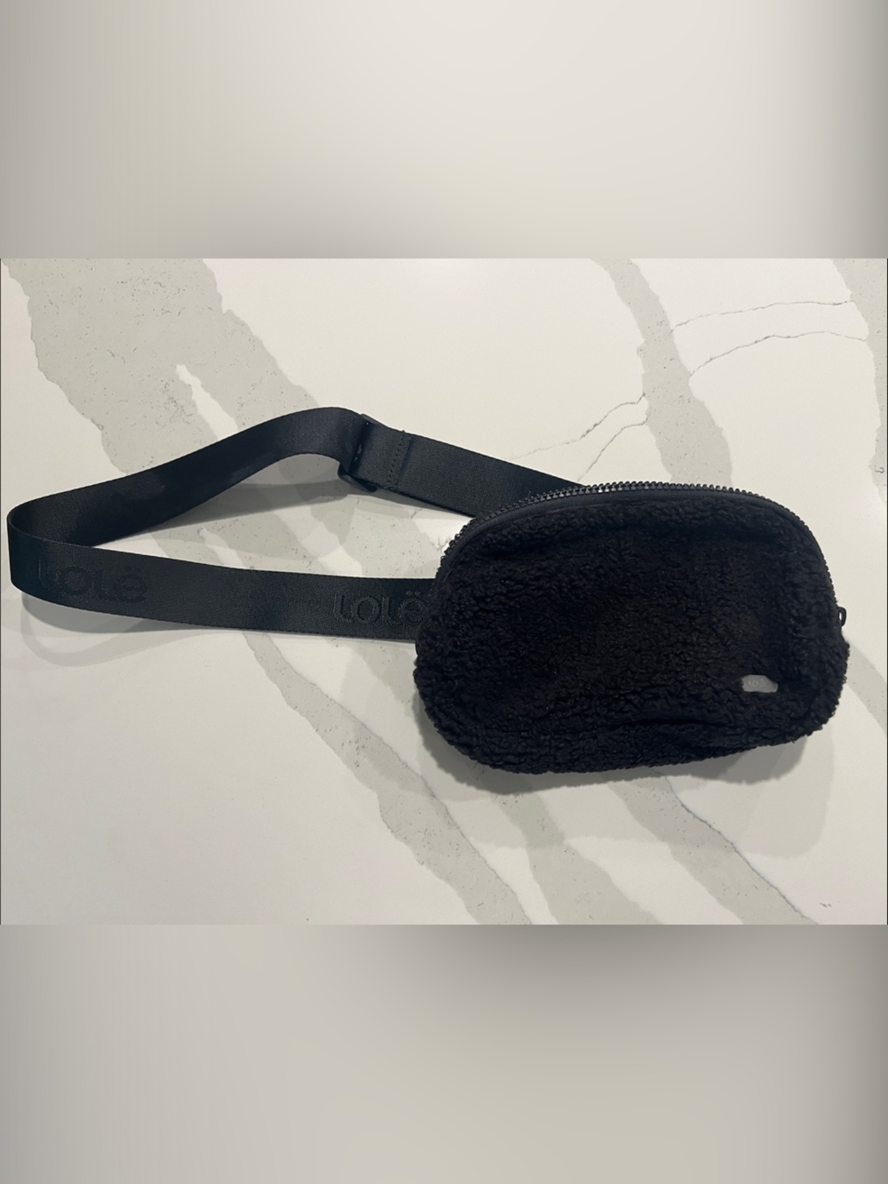 Lole Black Sherpa Crossbody Bag - Women's Sling Bag